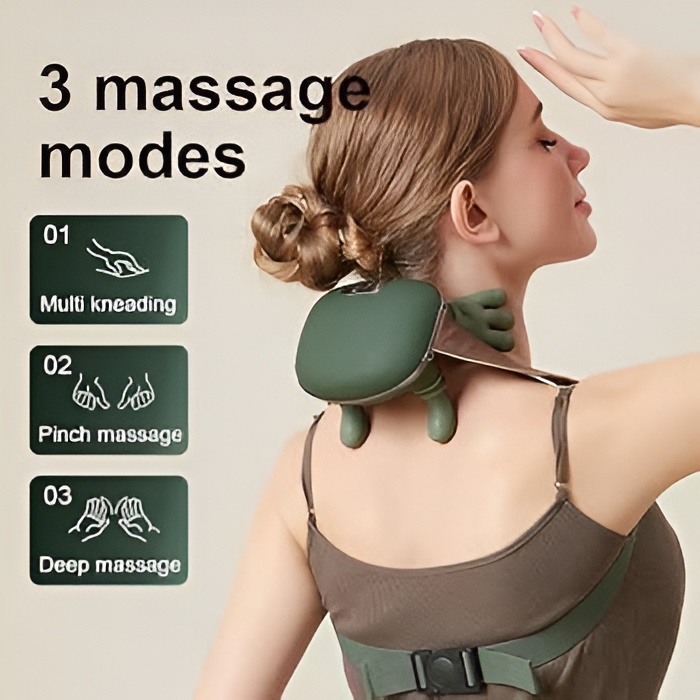Bionic Heated Massager Master – 4D Shiatsu Neck & Shoulder Massager