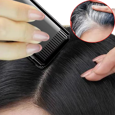 1 Pc Hairdressing Wand – White Hair Cover Stick (Natural Black)