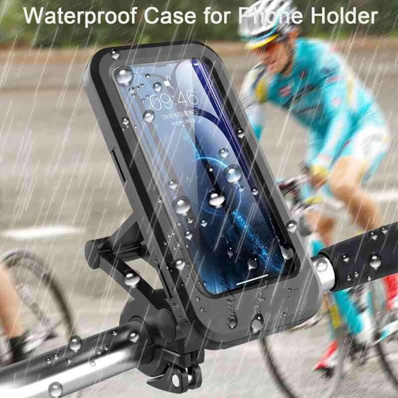 Brand New Universal Waterproof Bicycle Phone Holder Bike Motorcycle Handlebar