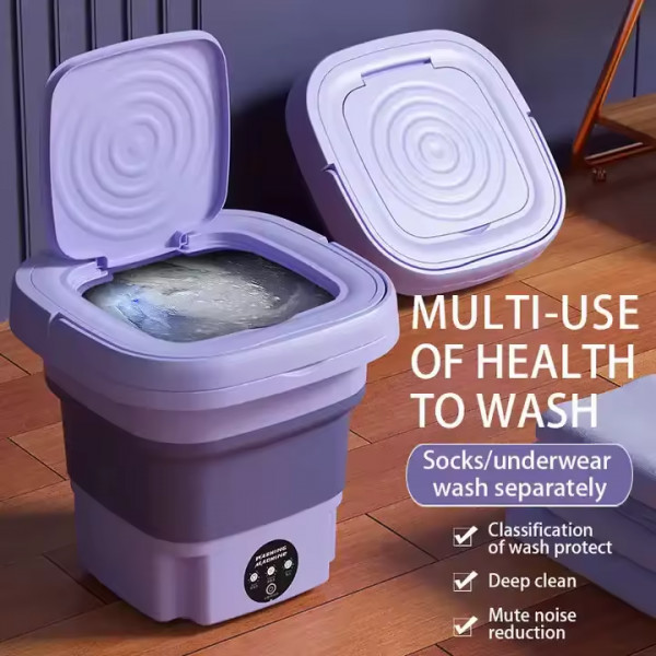 (9 Liter) Multi-Function. Folding Washing Machine